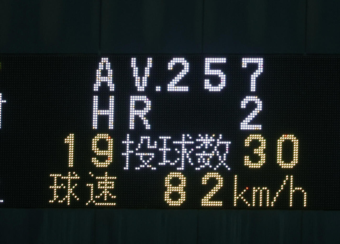セ選抜対パ選抜　4回表パ選抜無死、打者桜井ユウヤにスローボールを投げた園田純規の球速は82キロ（撮影・浅見桂子）