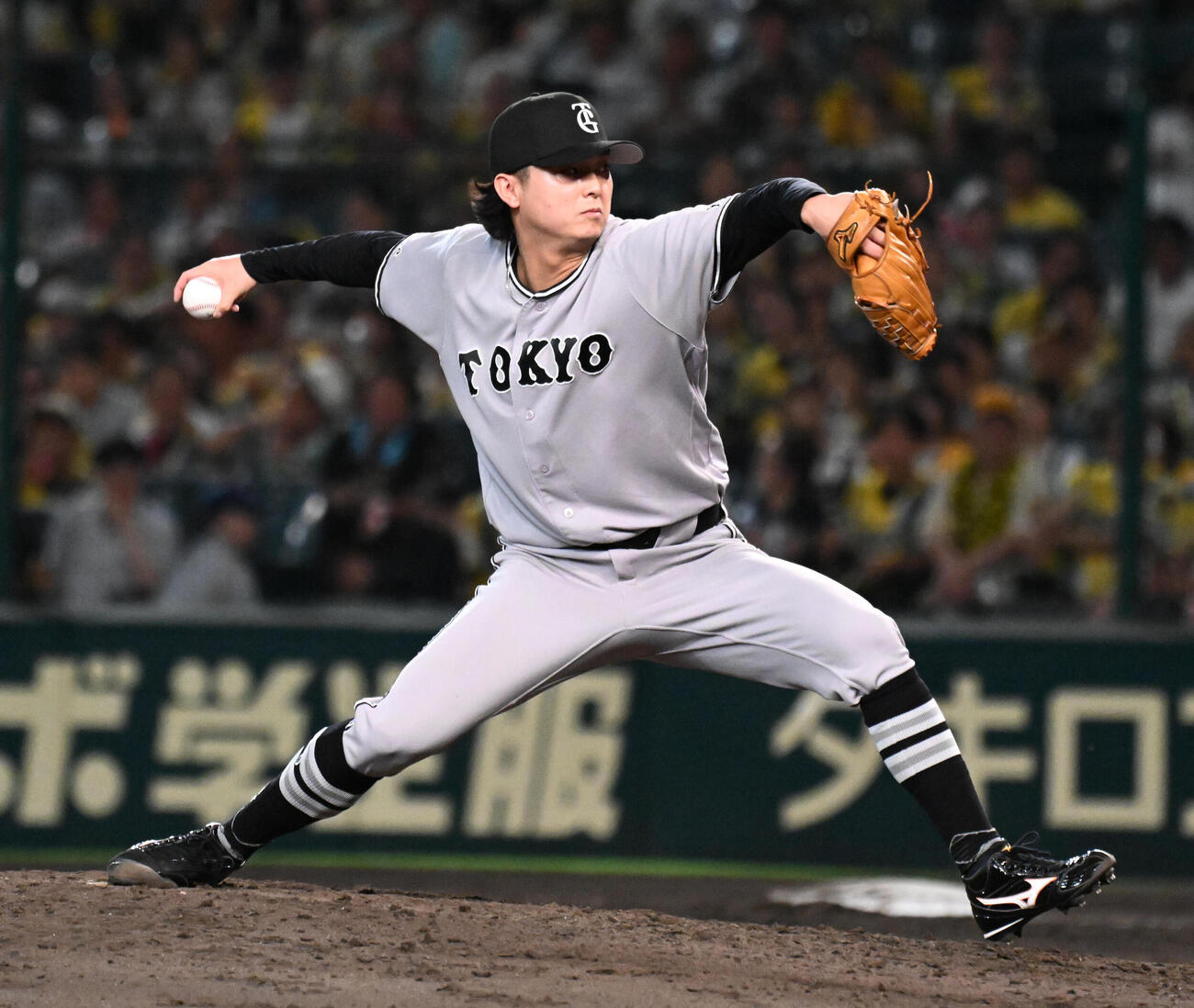 巨人田中瑛斗（2026年7月撮影）