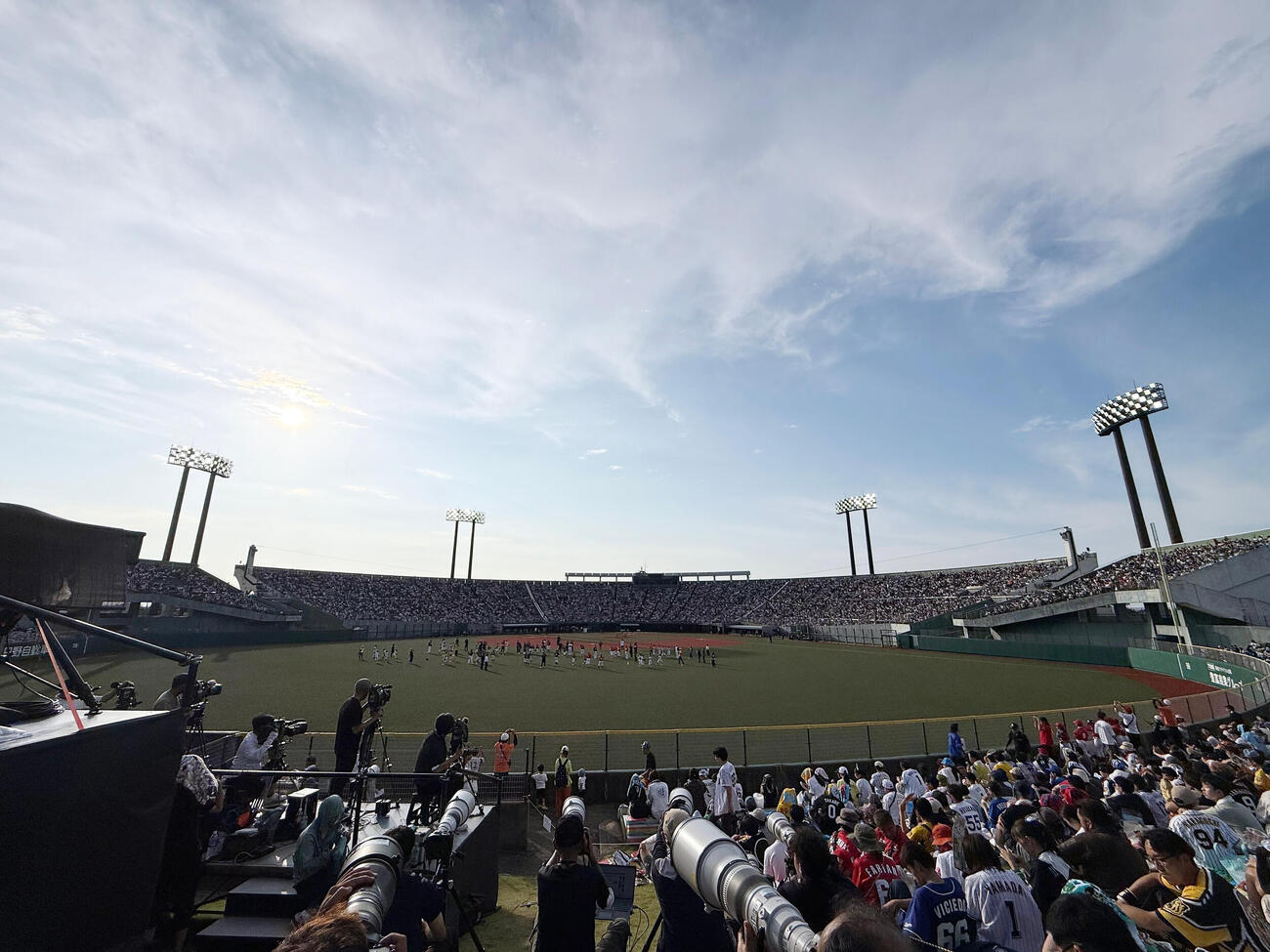 全パ対全セ　マイナビオールスターゲーム2026第2戦が行われる富山市民球場（撮影・宮地輝）
