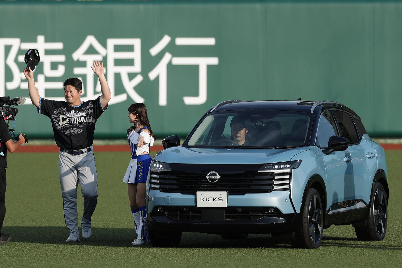 全パ対全セ　ホームランダービーに臨むDeNA牧秀悟（撮影・前田充）