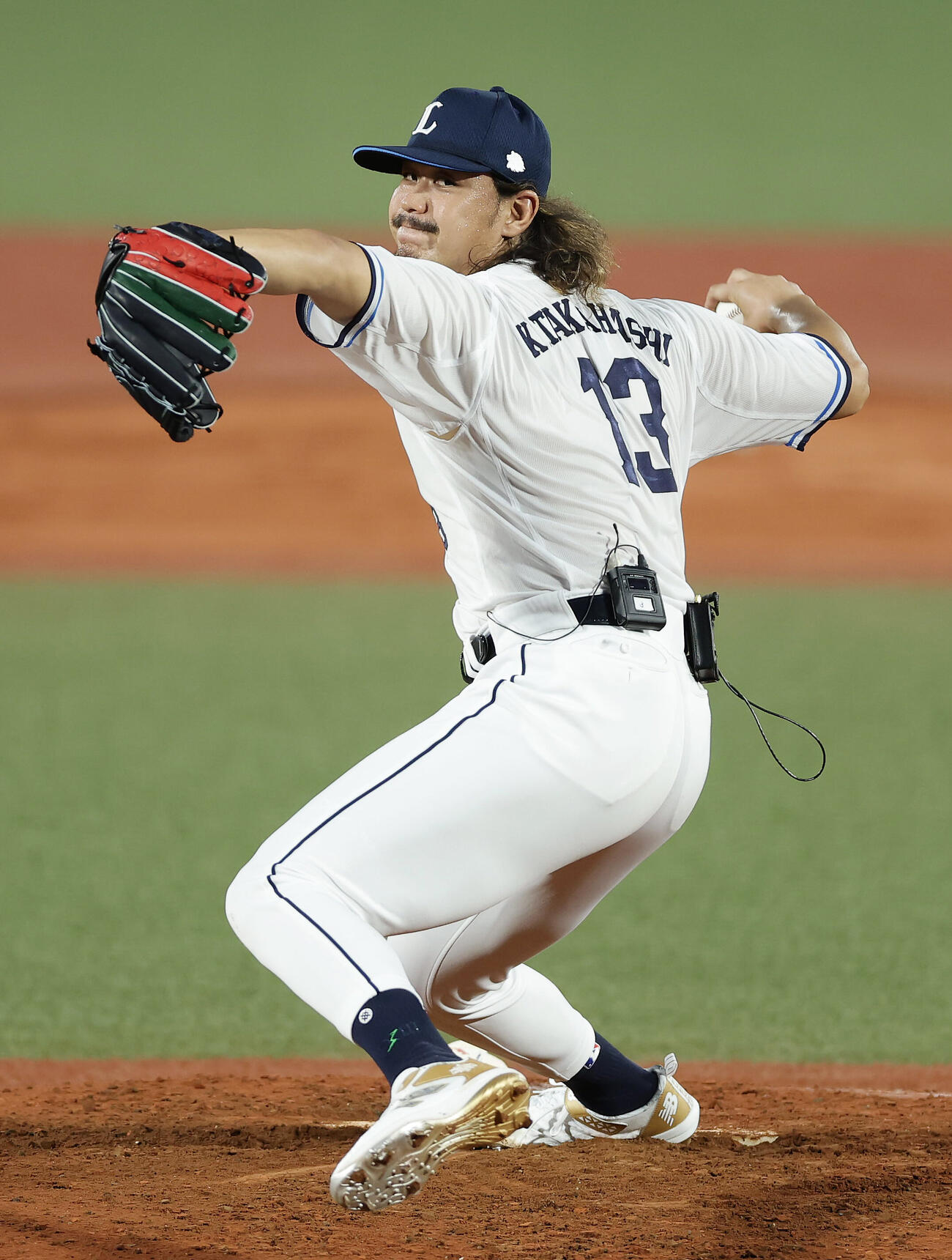 全パ対全セ　力投する全パ2番手の高橋光成（撮影・前田充）