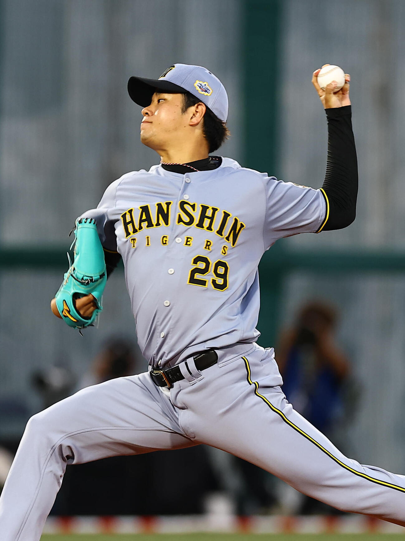 全パ対全セ　全セ先発の高橋遥人（撮影・上田博志）