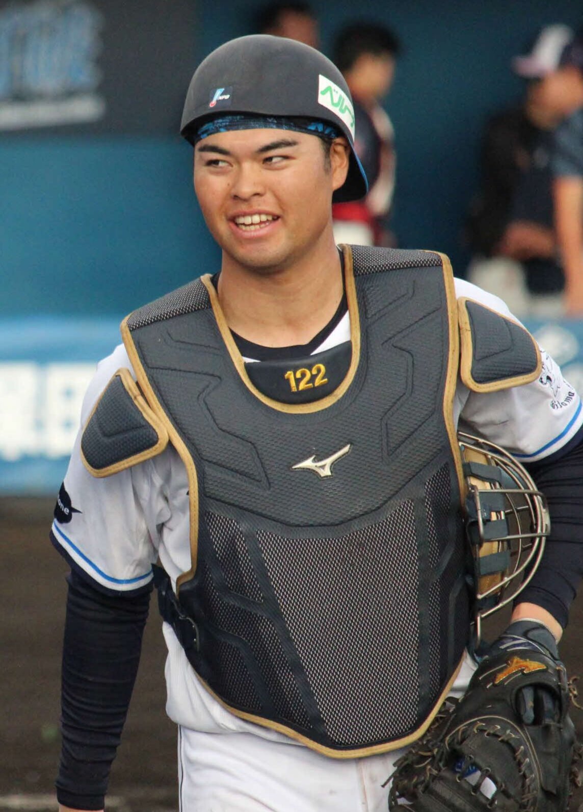 西武是沢涼輔捕手（2026年2月撮影）
