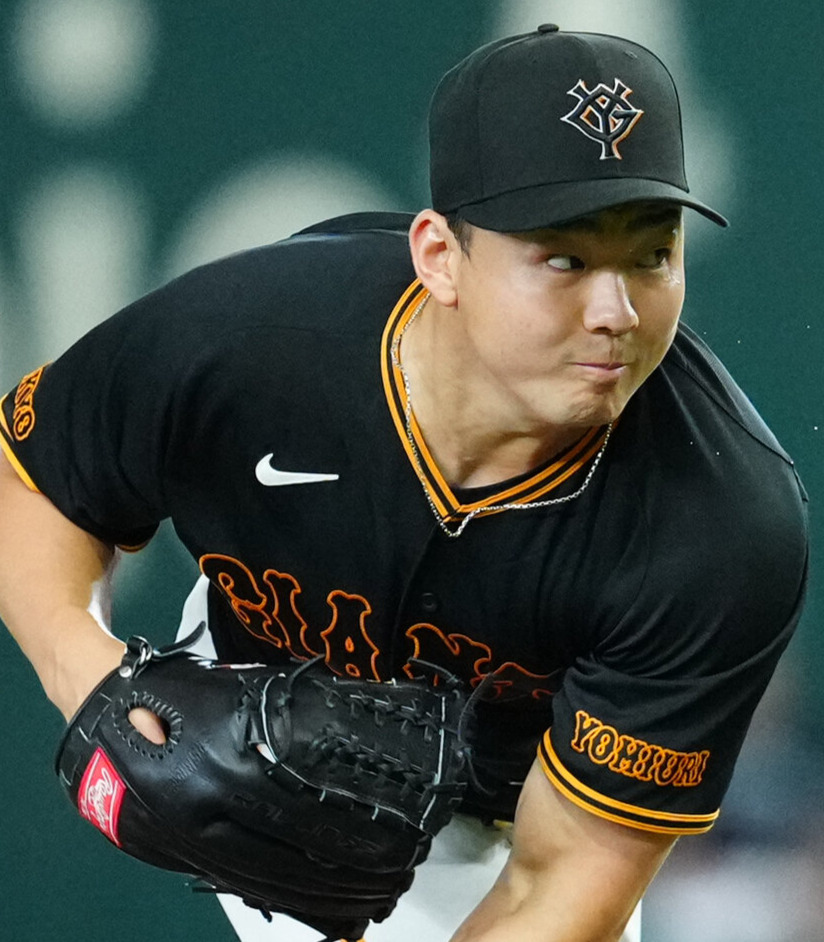 巨人小笠原慎之介（2026年7月撮影）