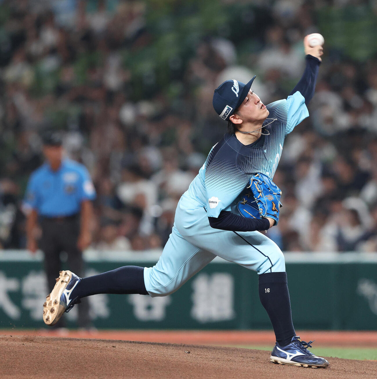 西武対オリックス　先発登板する西武隅田知一郎（撮影・河田真司）