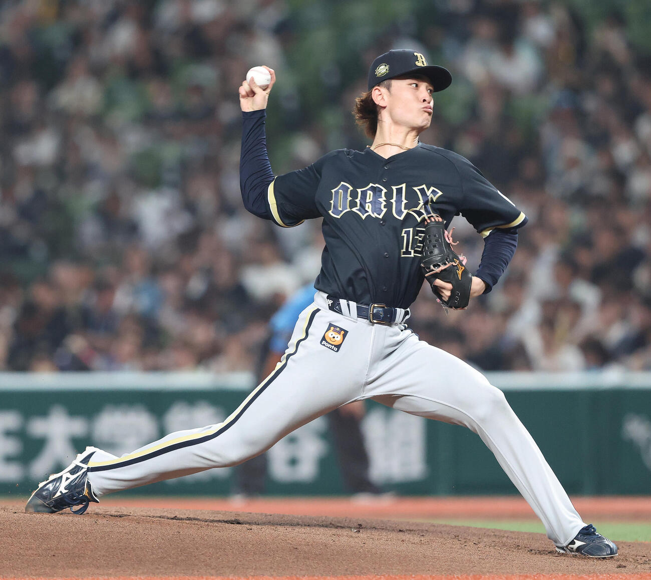 西武対オリックス　先発登板するオリックス寺西成騎