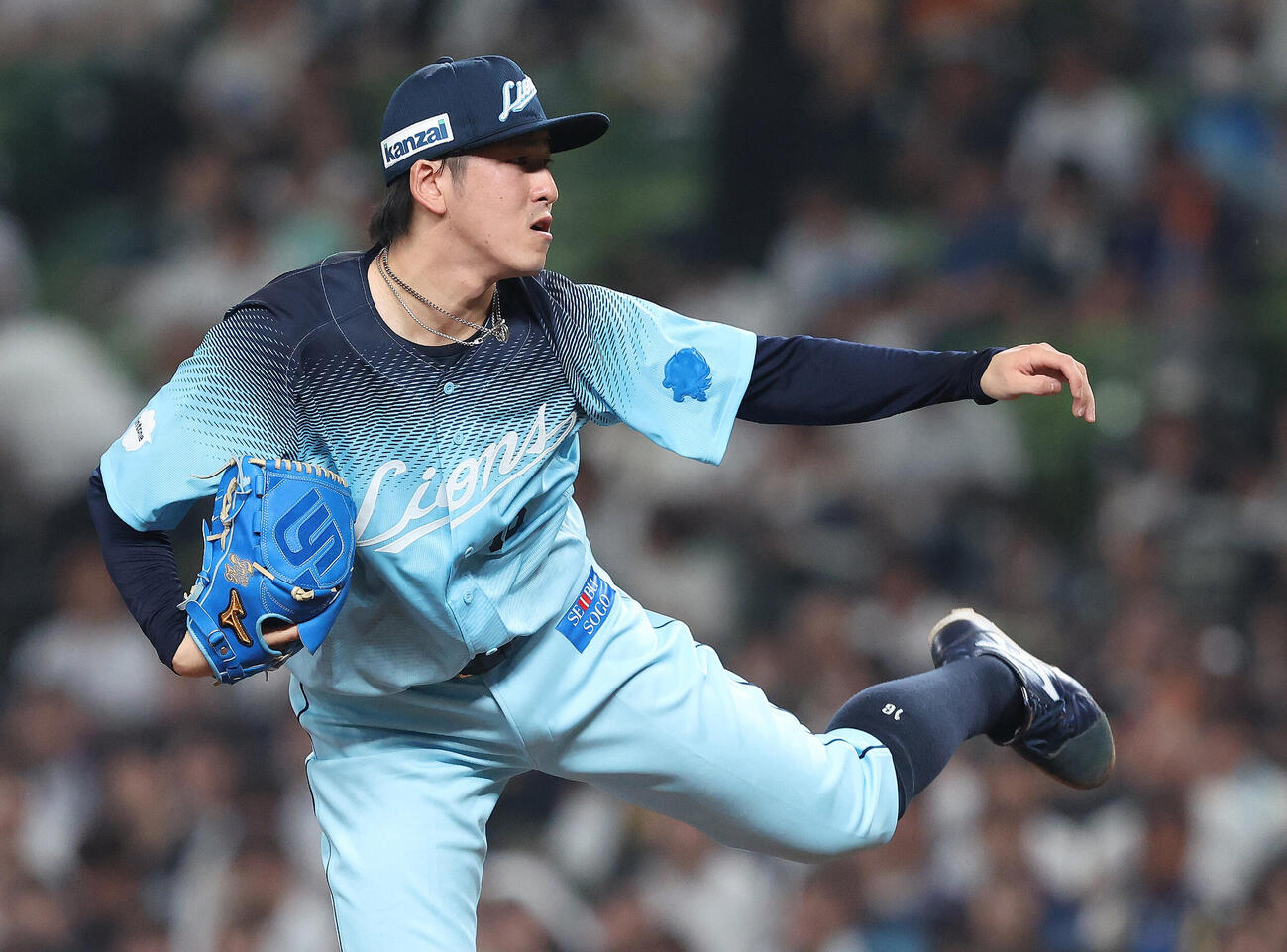 西武対オリックス　先発登板する西武隅田知一郎