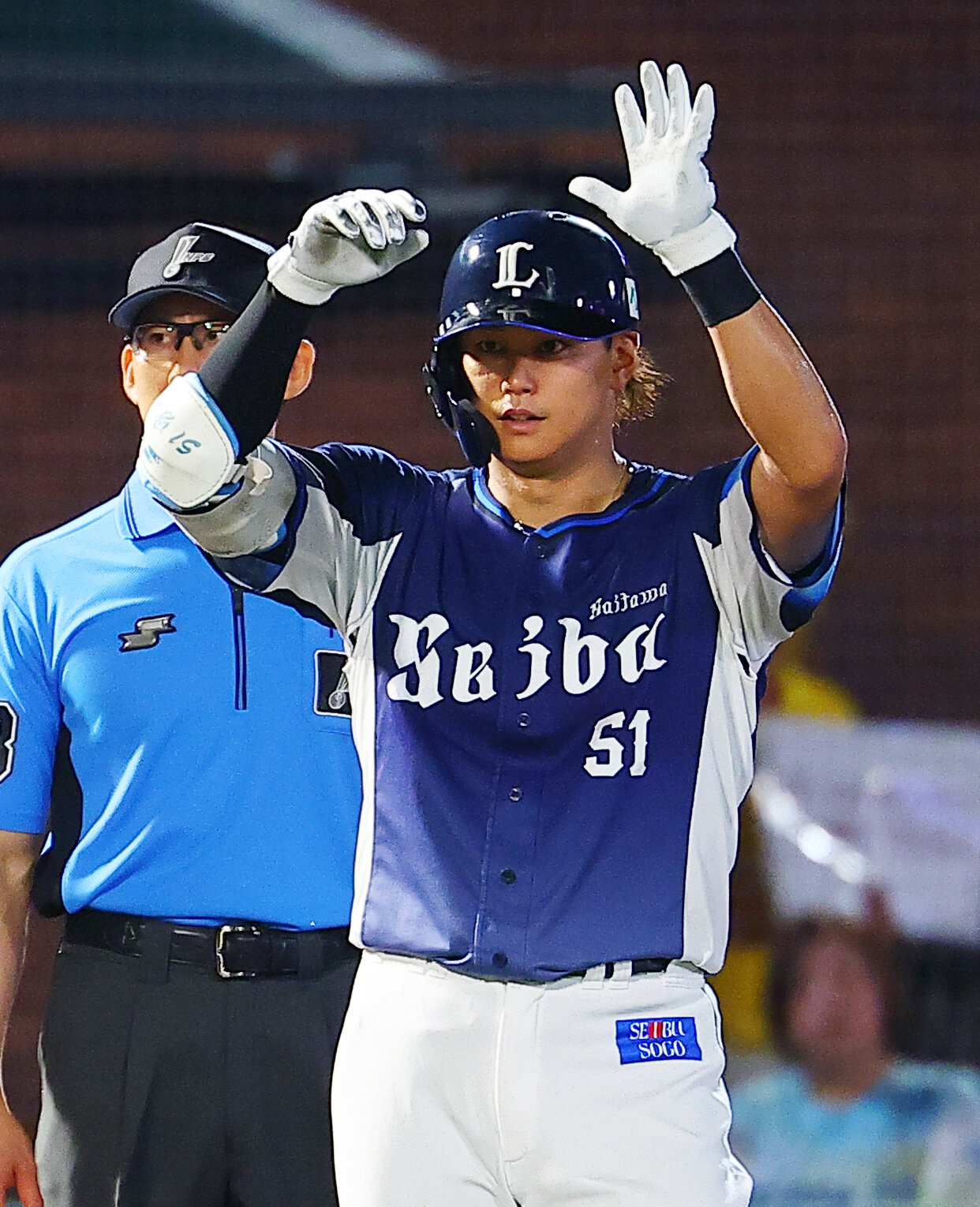 西武西川愛也（2026年7月撮影）