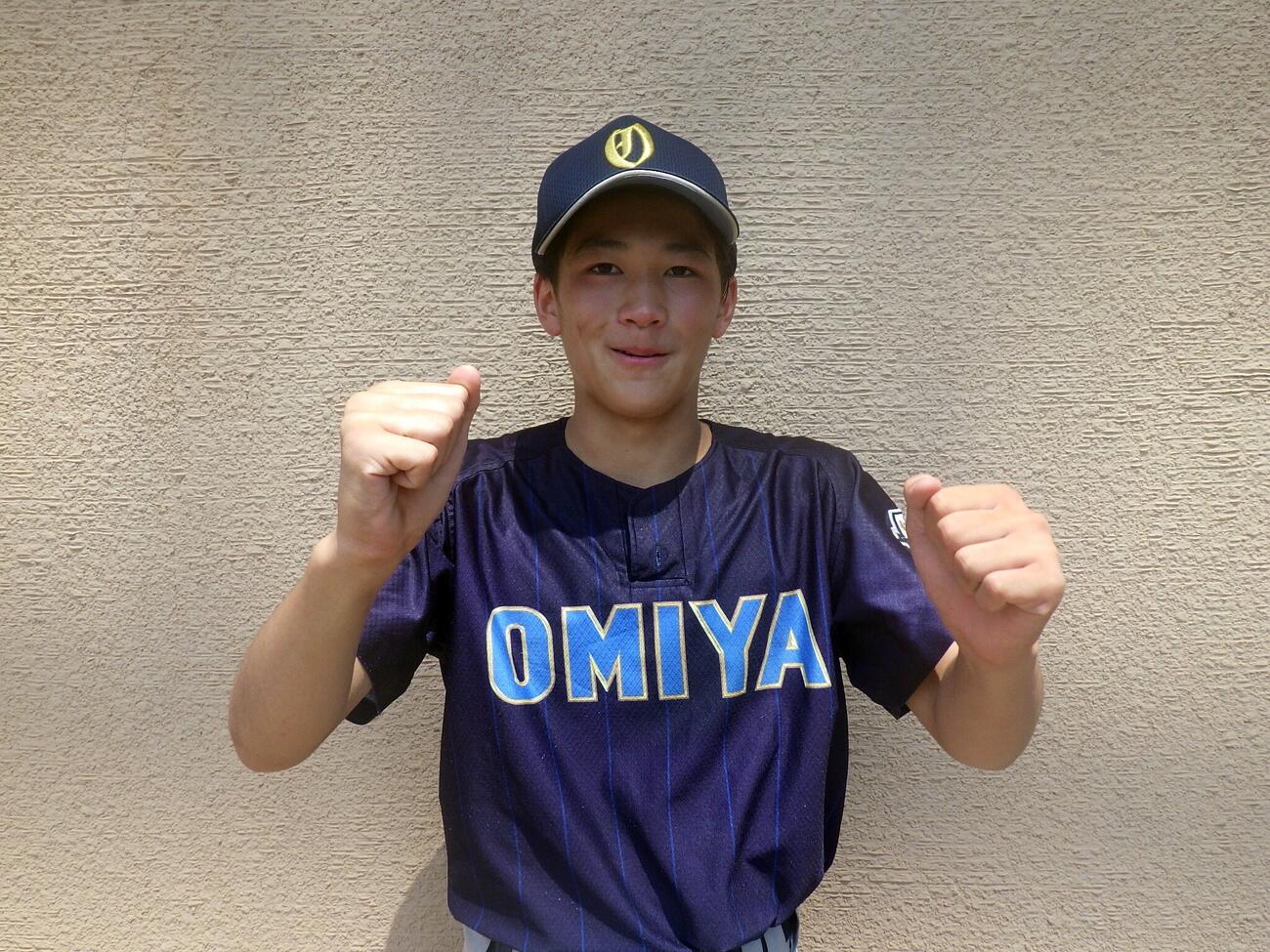 3安打完封勝利の大宮・梅屋は笑顔