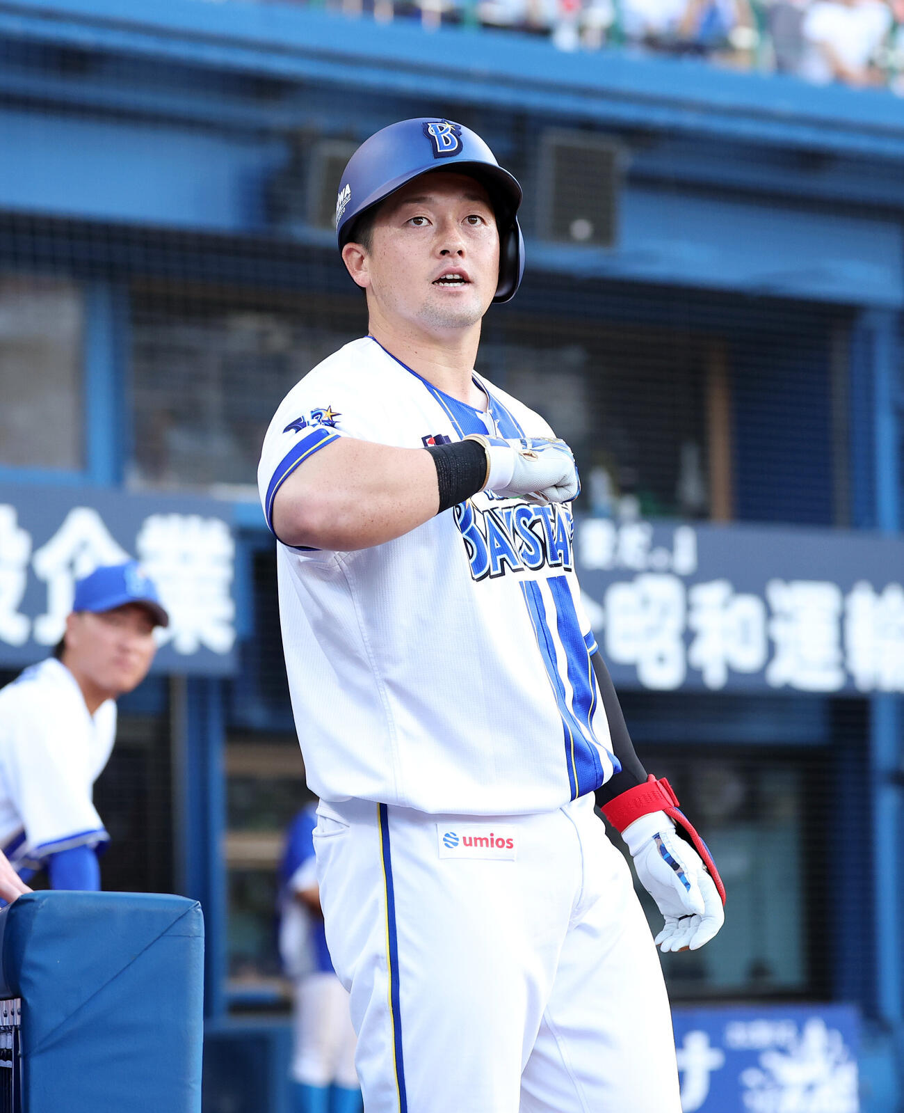 DeNA牧秀悟（2026年7月撮影）