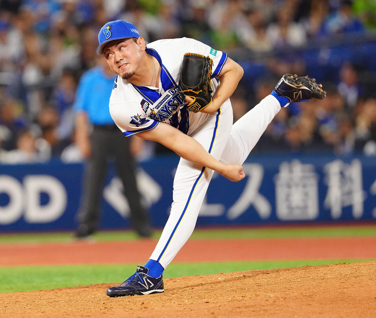 DeNA中川虎大（2026年7月撮影）
