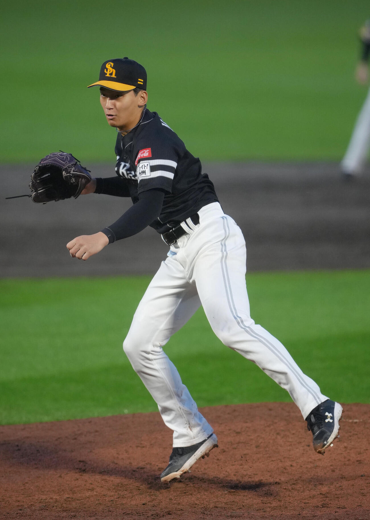 楽天対ソフトバンク　9勝目を挙げたソフトバンク前田悠伍（撮影・足立雅史）