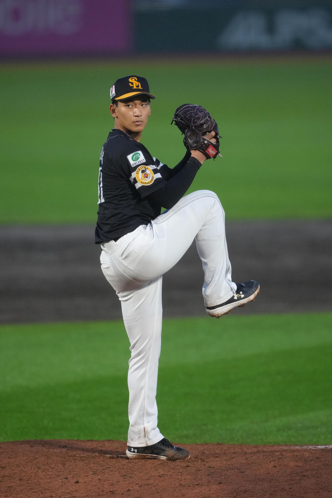 楽天対ソフトバンク　9勝目を挙げたソフトバンク前田悠伍（撮影・足立雅史）