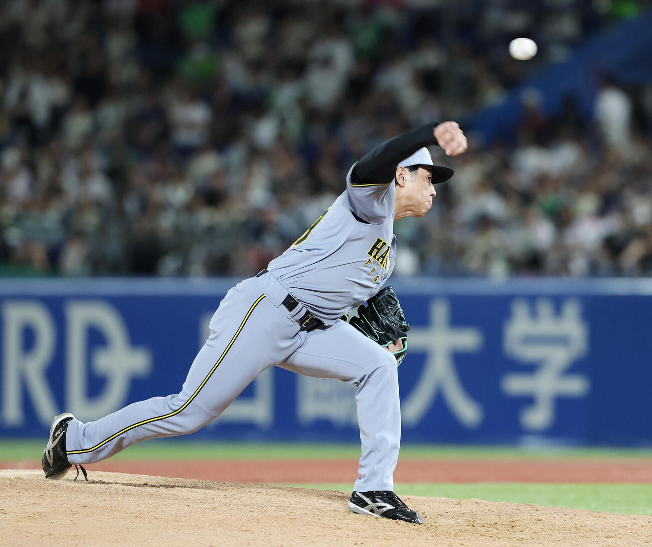 ヤクルト対阪神　阪神5番手の工藤泰成（撮影・宮地輝）
