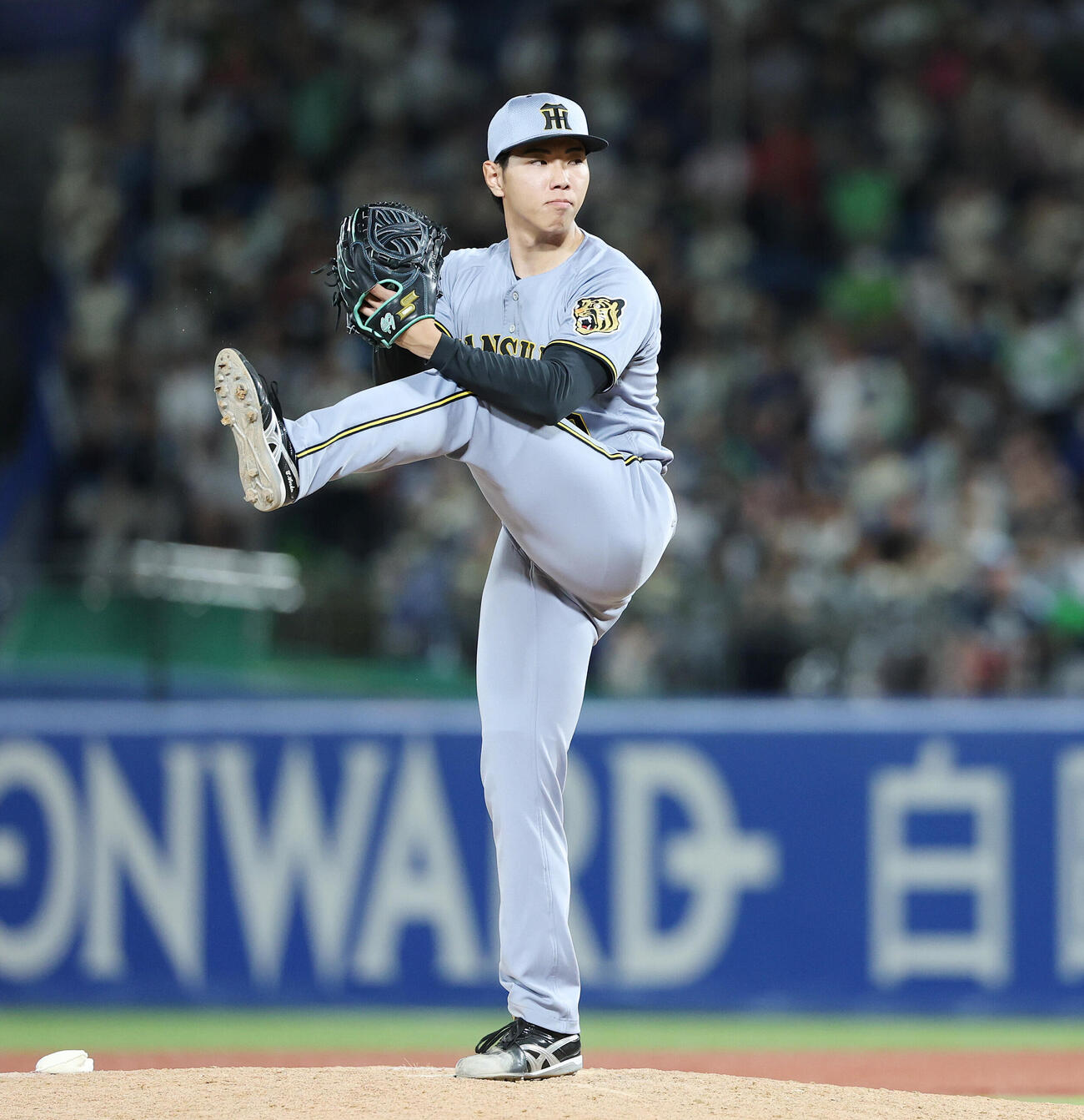 ヤクルト対阪神　阪神5番手の工藤泰成（撮影・宮地輝）