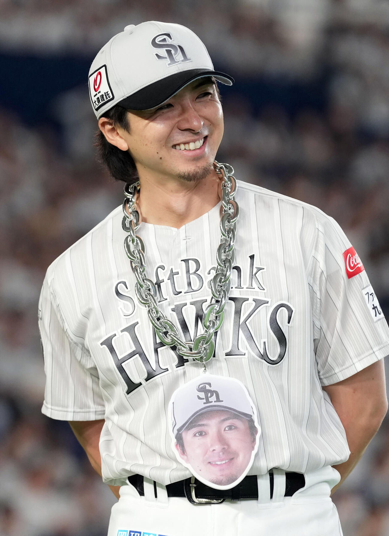 ソフトバンク上沢直之（2026年6月撮影）