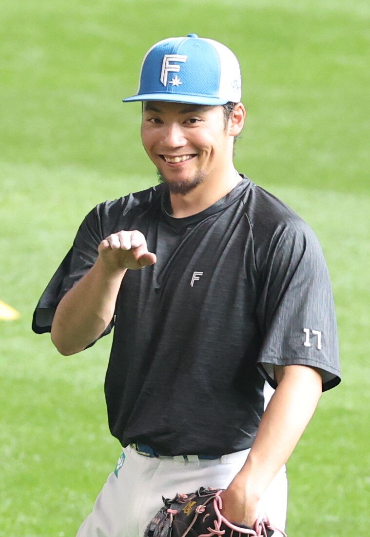 日本ハム伊藤大海（2026年7月撮影）