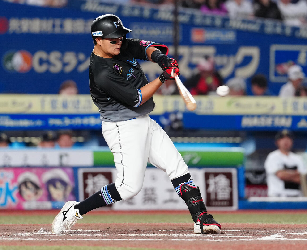 ロッテ山口航輝（2026年撮影）