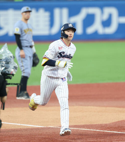 ヤクルト長岡秀樹(2026年7月撮影)