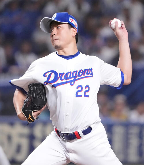 中日大野雄大(2026年6月撮影)