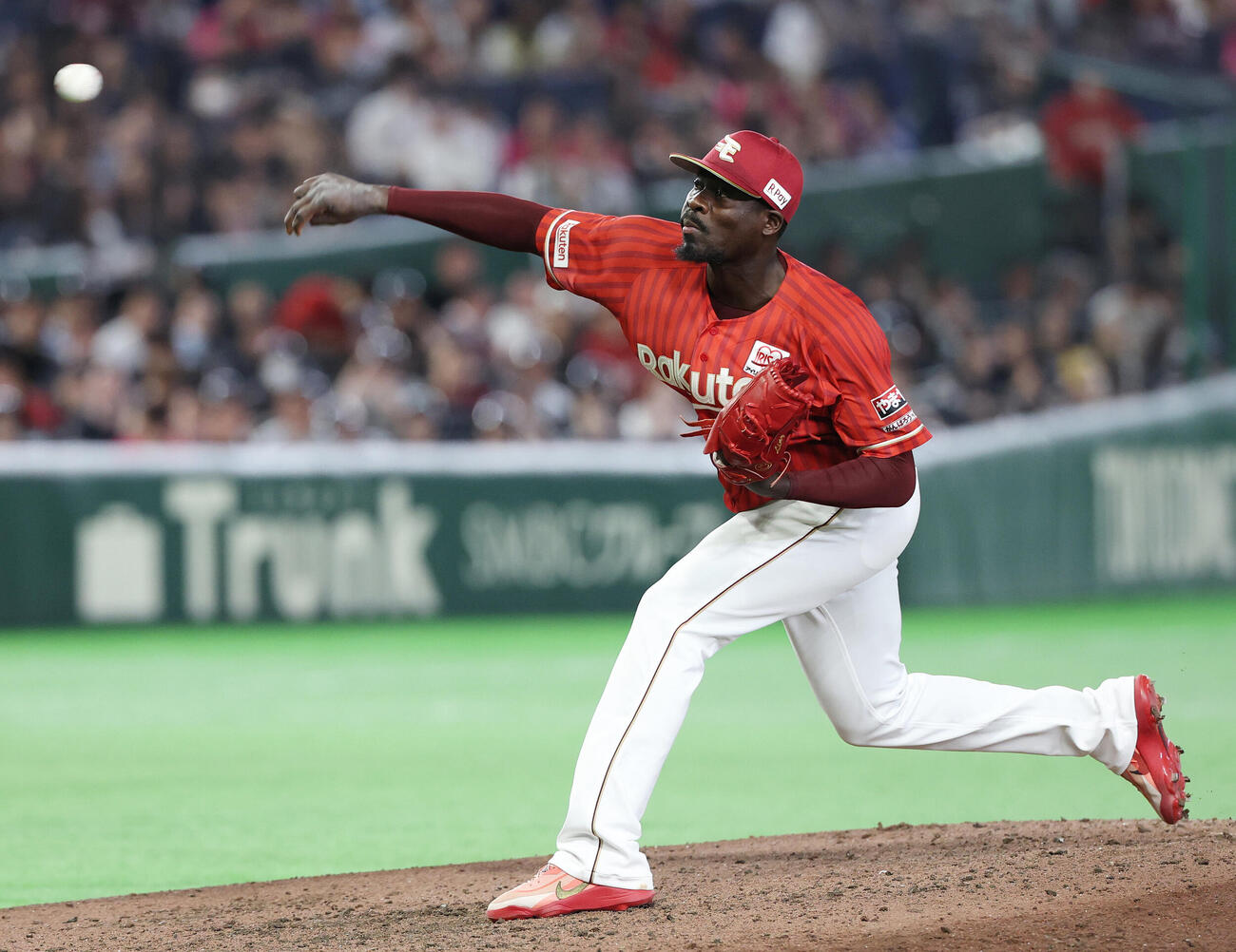 オリックス対楽天　楽天2番手のマルテ（撮影・宮地輝）