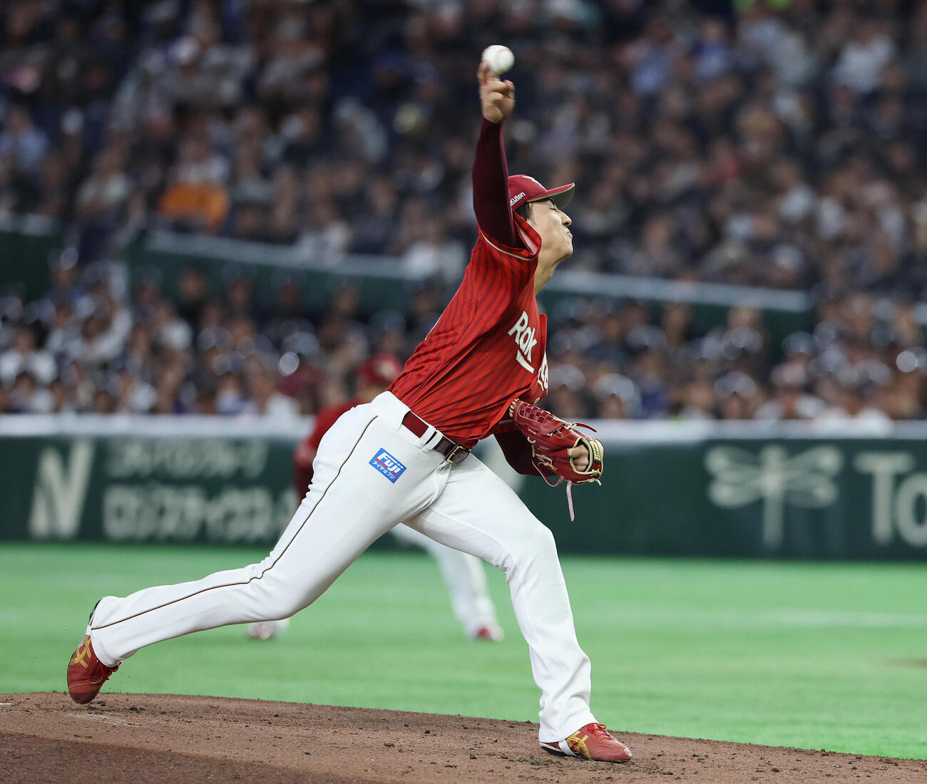 オリックス対楽天　楽天先発の荘司康誠（撮影・宮地輝）