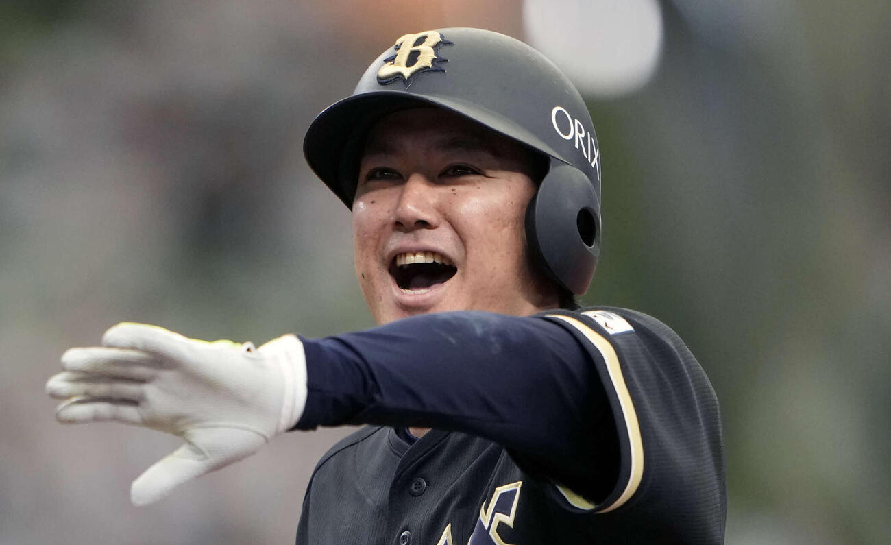 オリックス大城滉二（2026年4月撮影）