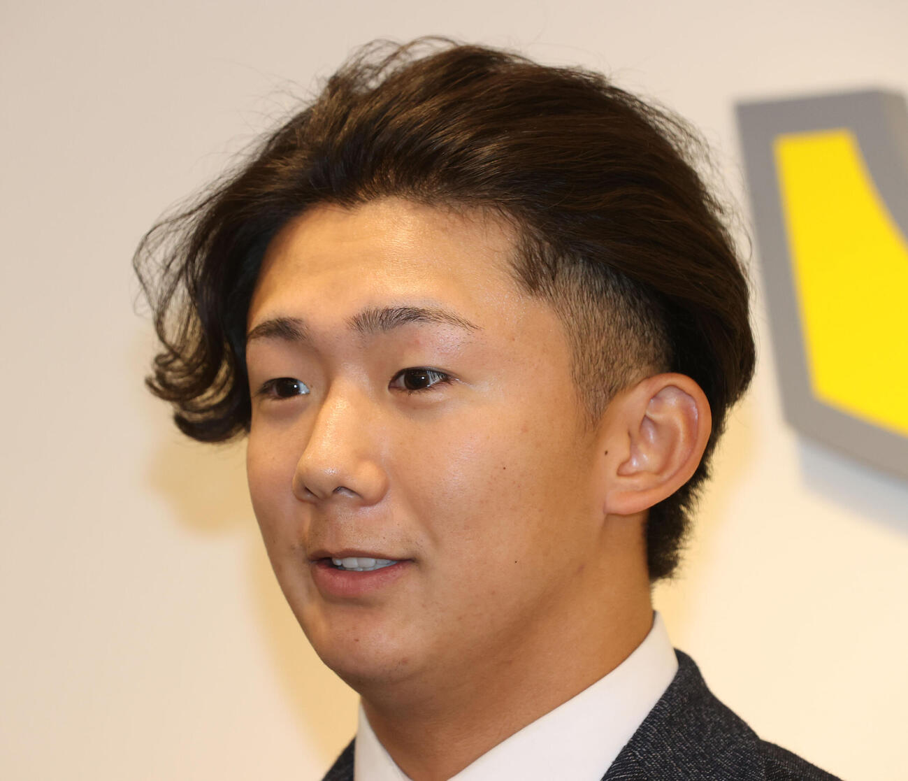 ソフトバンク石見颯真（2025年11月撮影）