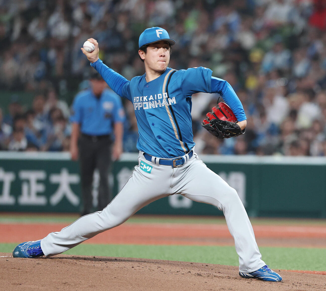 日本ハム北山亘基（2026年7月撮影）
