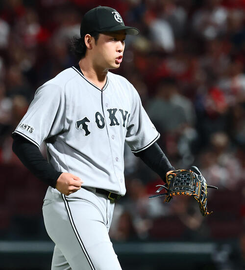 巨人】山崎伊織、マツダスタジアム初勝利はお預け…リリーフがリード