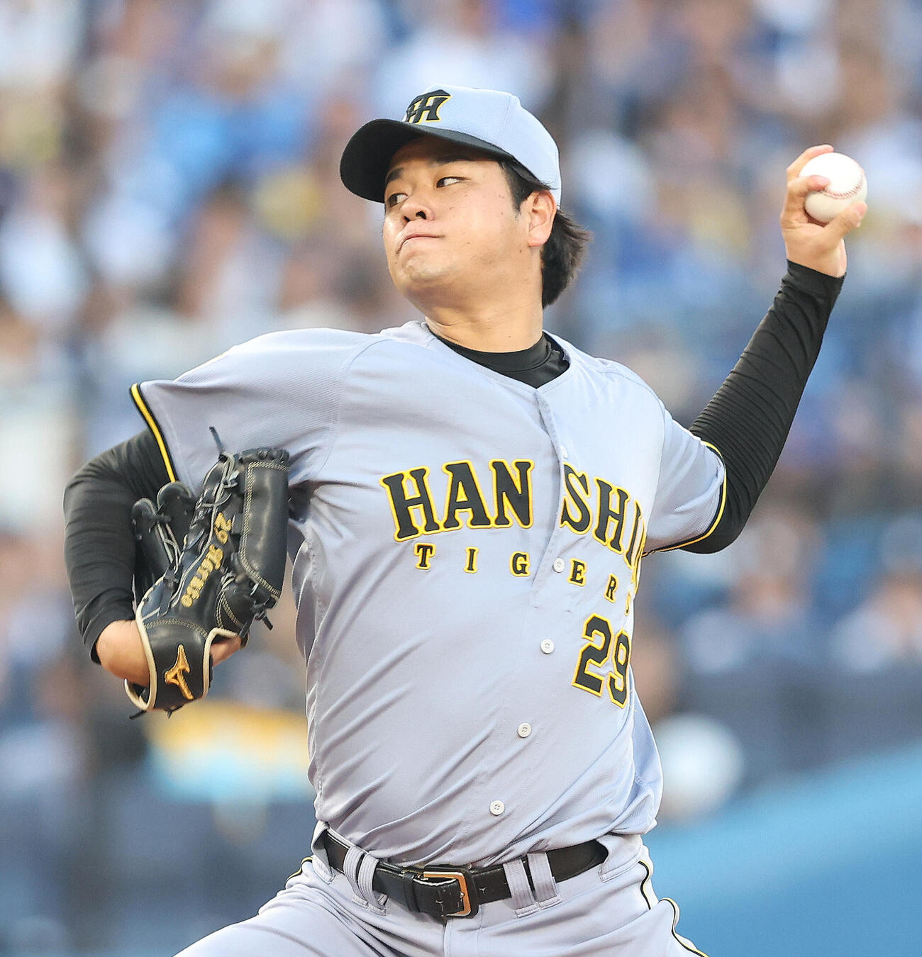 DeNA対阪神　先発登板する阪神高橋遥人（撮影・河田真司）