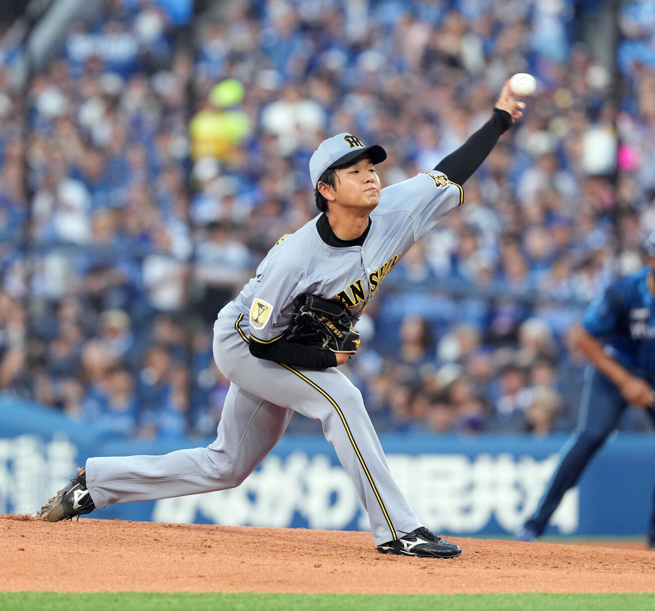 DeNA対阪神　阪神先発の高橋遥人（撮影・たえ見朱実）