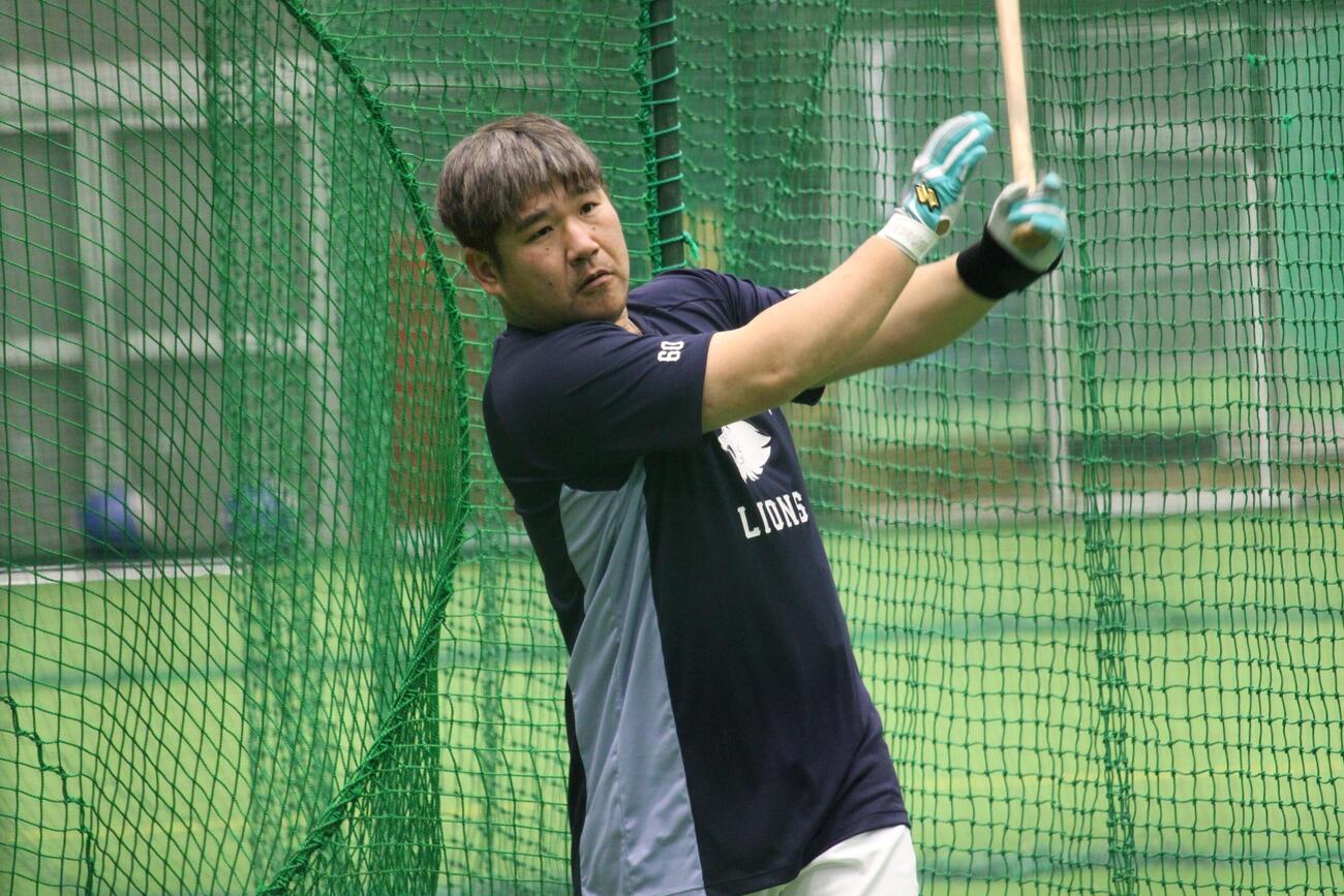 西武中村剛也（26年2月撮影）