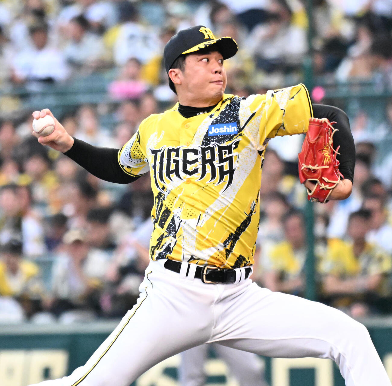 阪神才木浩人（2026年7月撮影）
