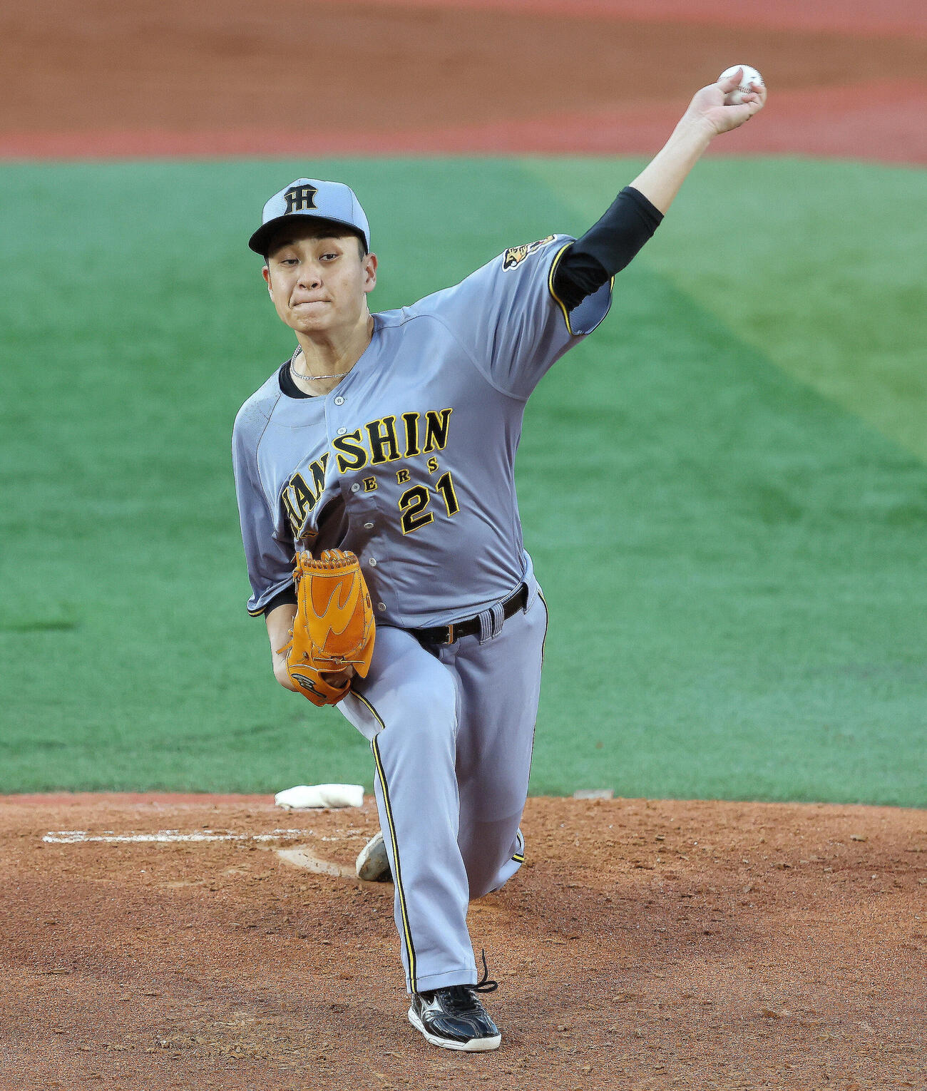 DeNA対阪神　阪神先発の大竹耕太郎（撮影・河田真司）
