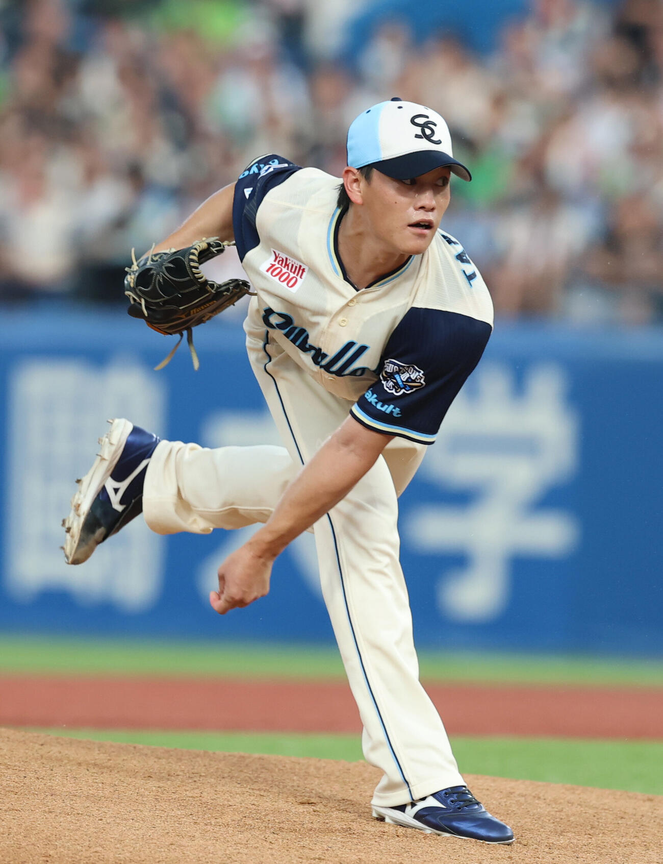 ヤクルト高橋奎二（2026年8月撮影）