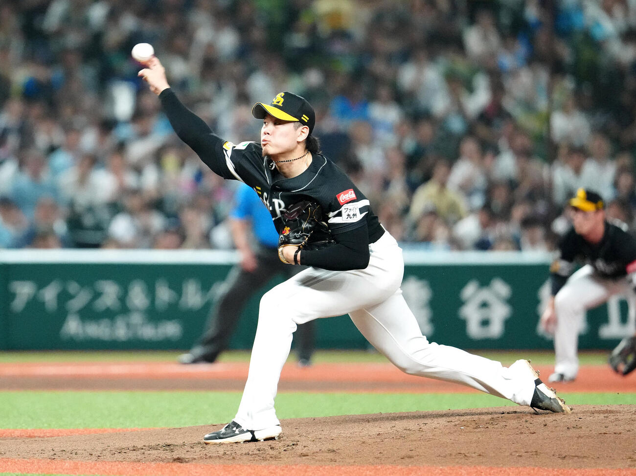 ソフトバンク上茶谷大河（2026年撮影）