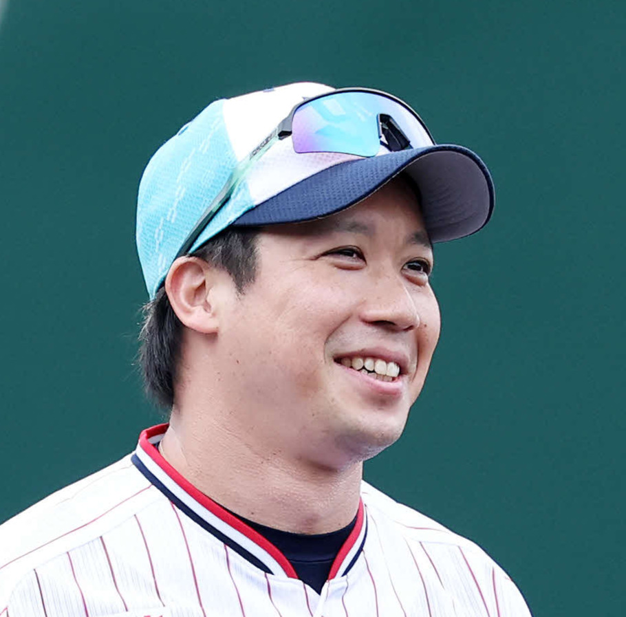 ヤクルト山田哲人（2026年2月撮影）　
