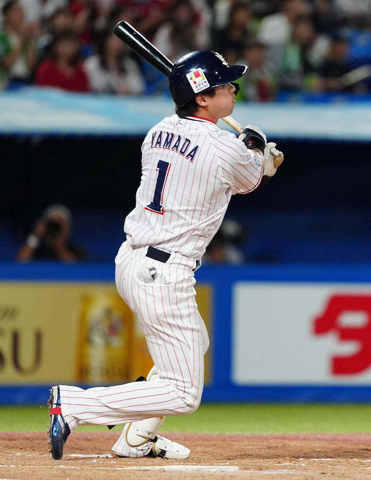 ヤクルト山田哲人（2025年9月撮影）