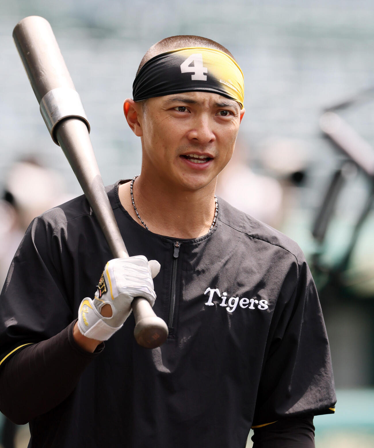 阪神熊谷敬宥（2026年4月撮影）