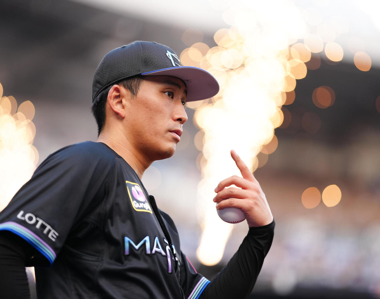 ロッテ小島和哉（2026年8月撮影）