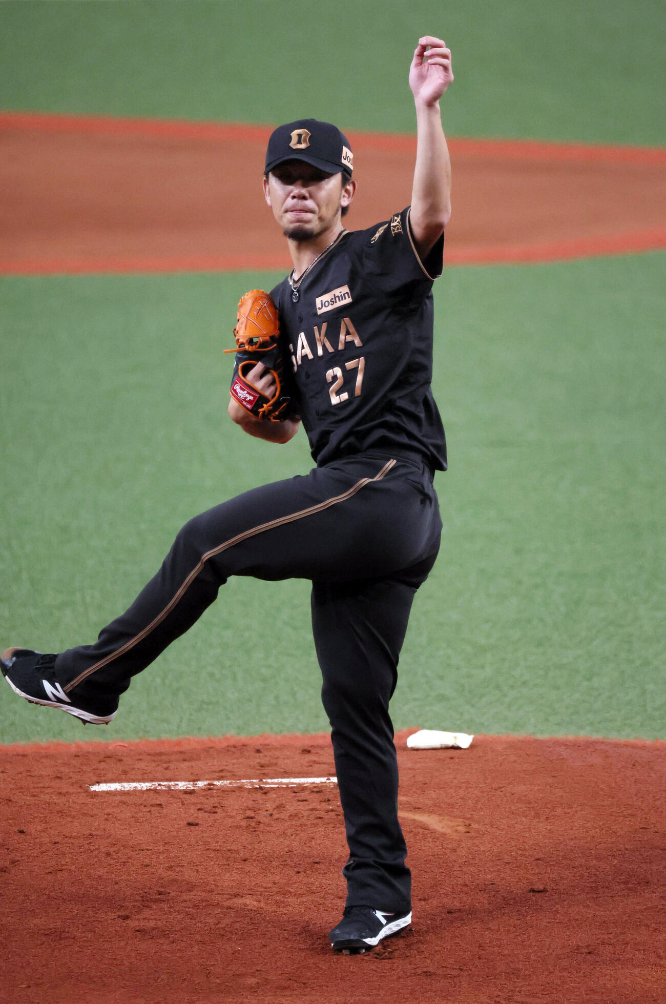 阪神対中日　阪神先発の伊藤将司（撮影・宮崎幸一）