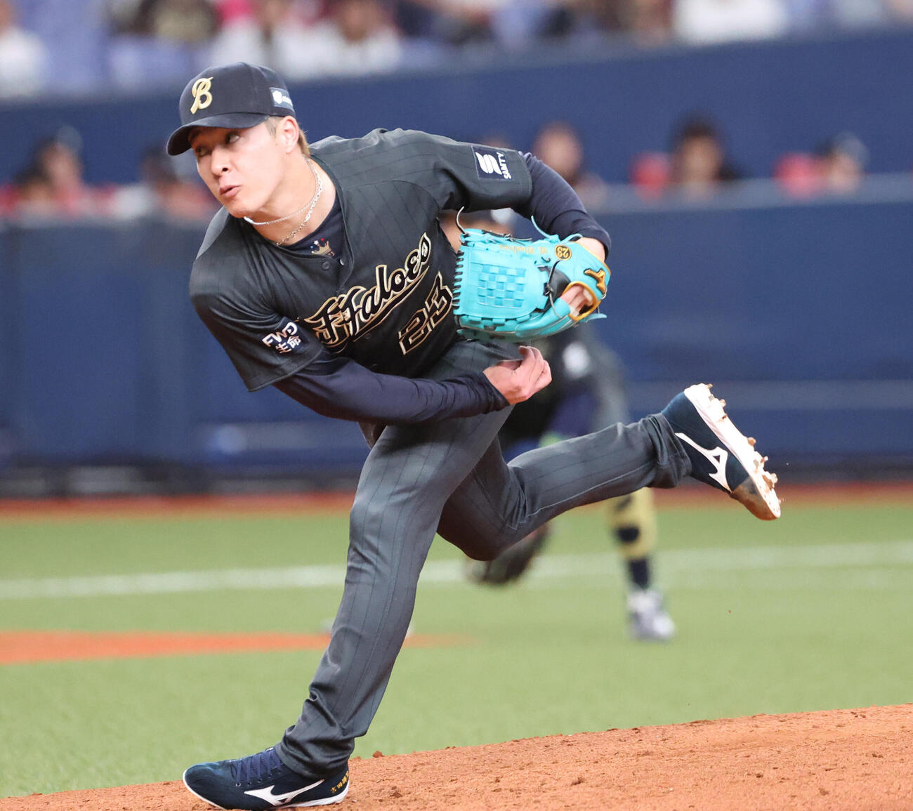 オリックス吉田輝星（2026年8月撮影）
