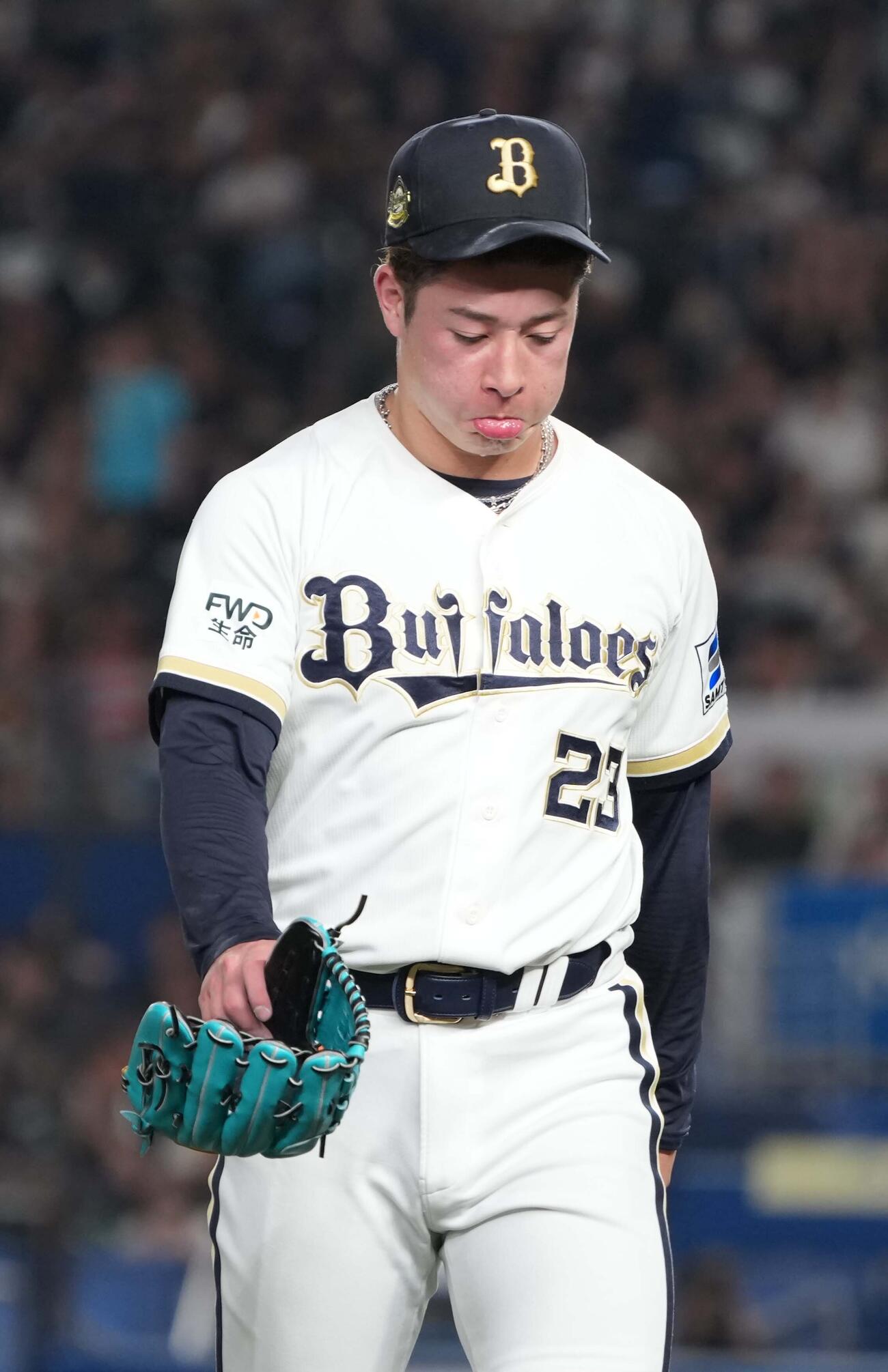 オリックス吉田輝星（2026年8月撮影）