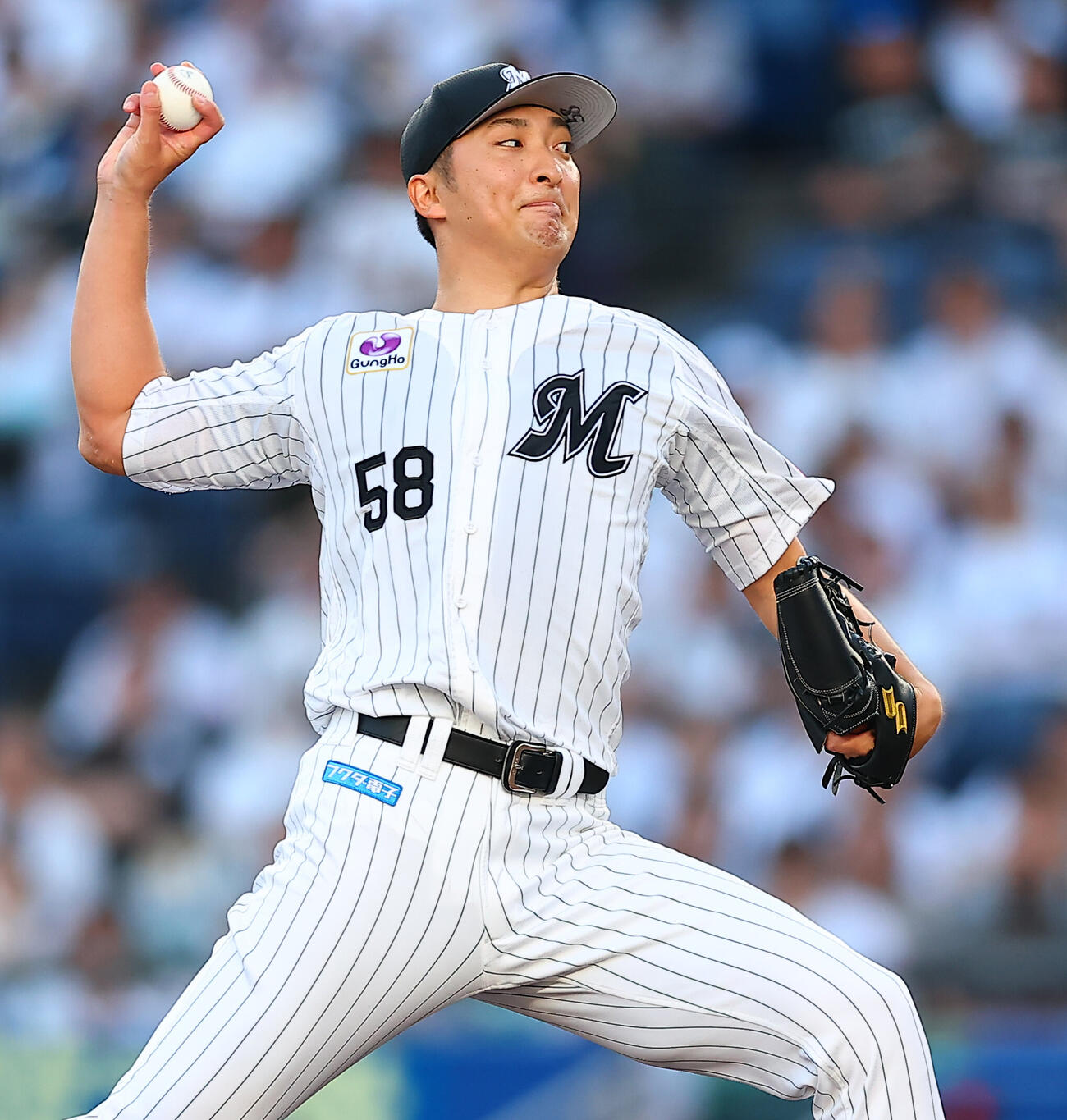 ロッテ河村説人（2026年7月撮影）