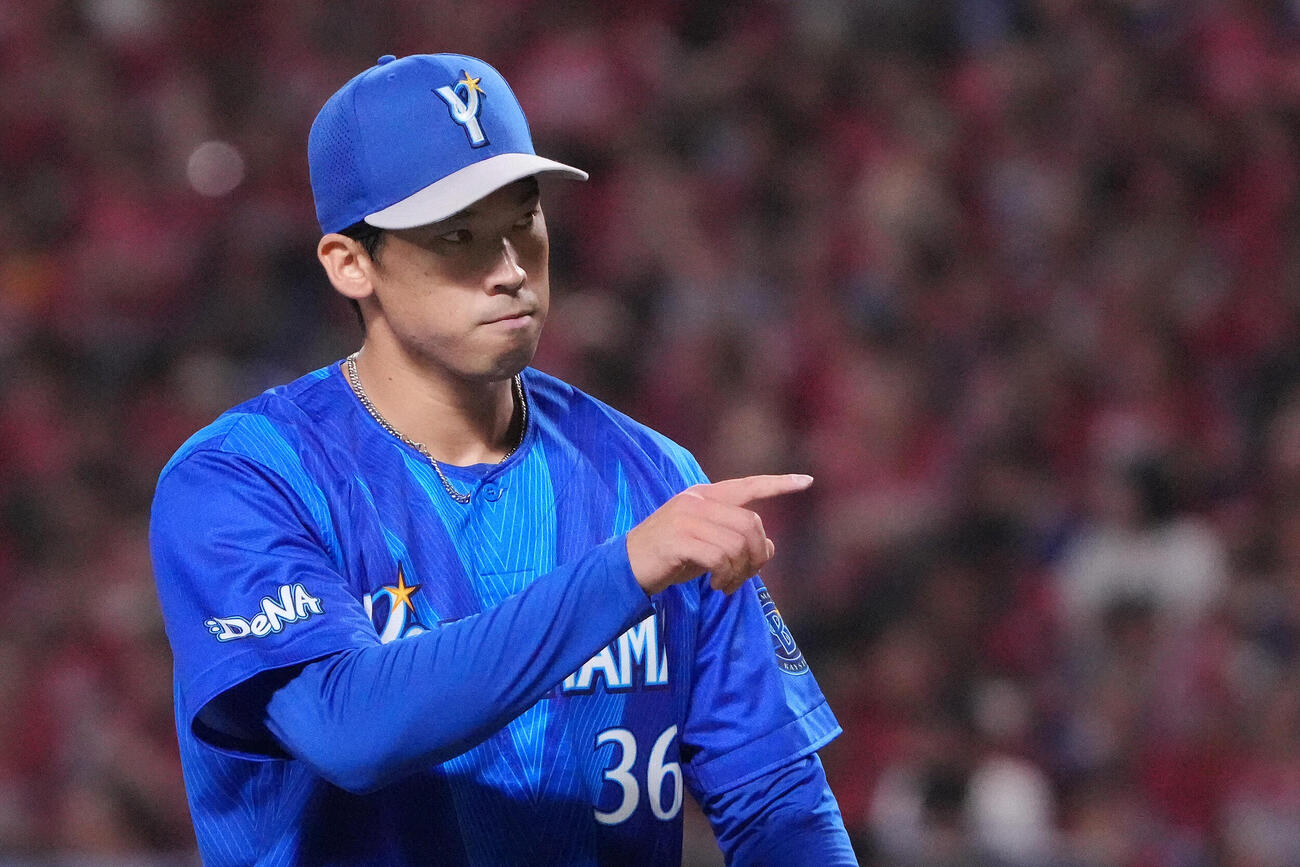 DeNA尾形崇斗（2026年7月撮影）