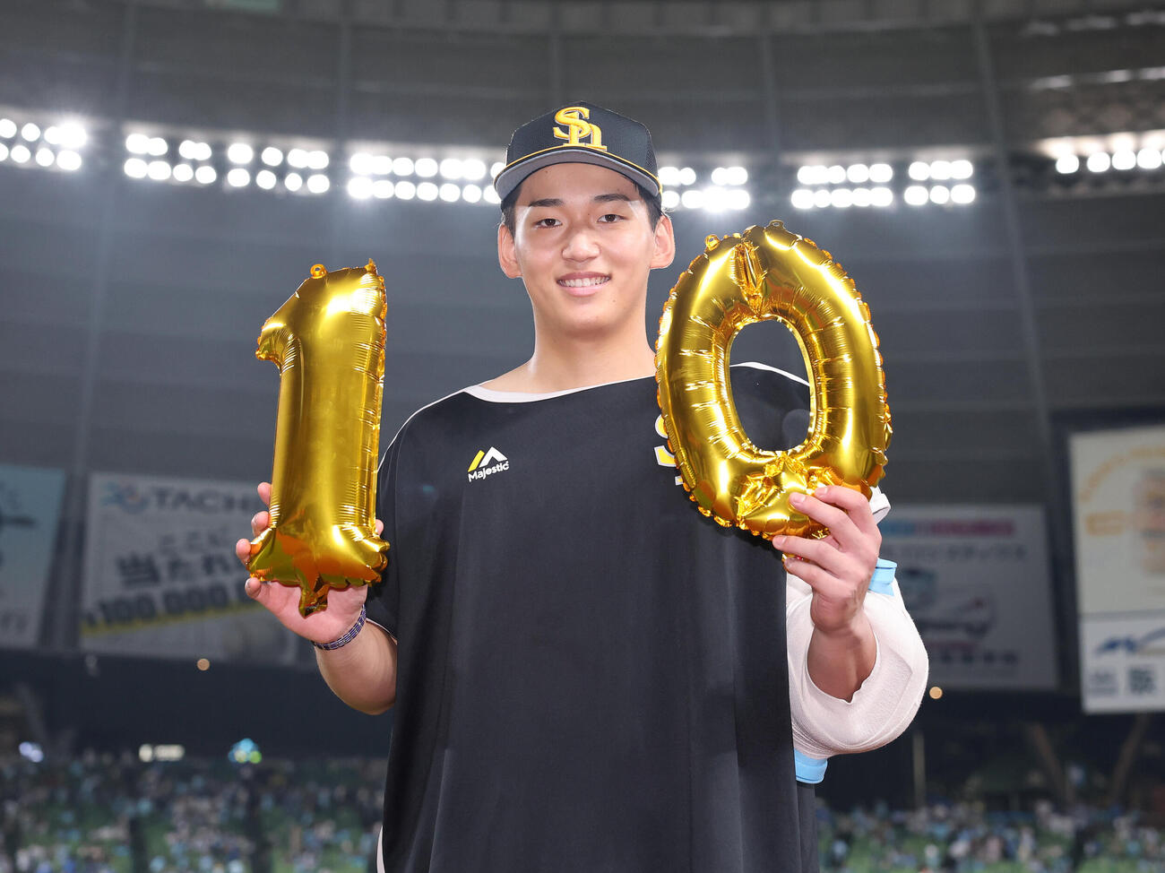 9日西武戦で10連勝を達成したソフトバンク前田悠伍