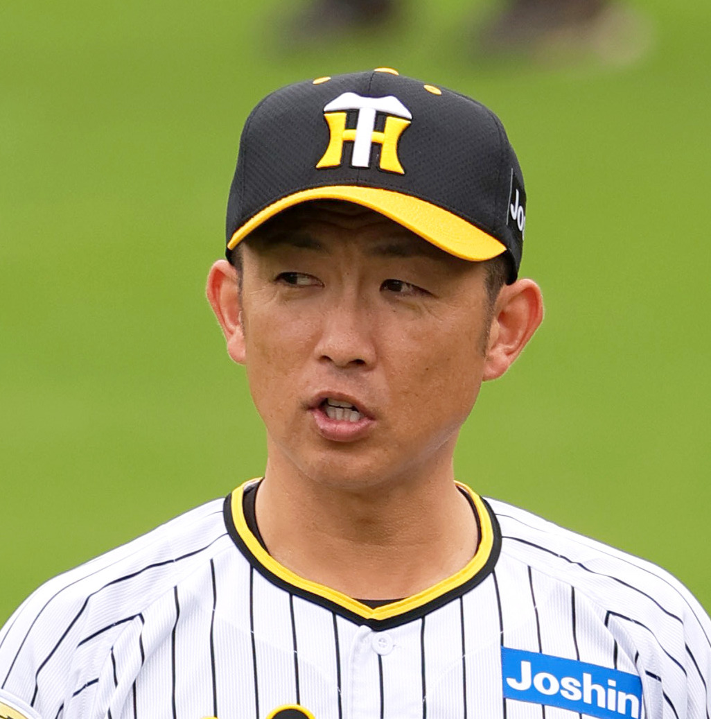 阪神梵英心コーチ（2024年10月撮影）