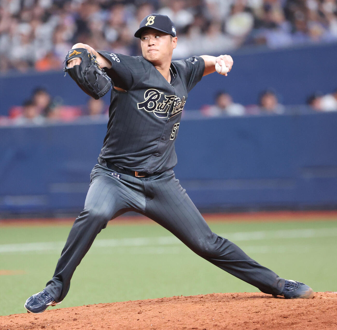 オリックス山田修義（2026年7月26日撮影）