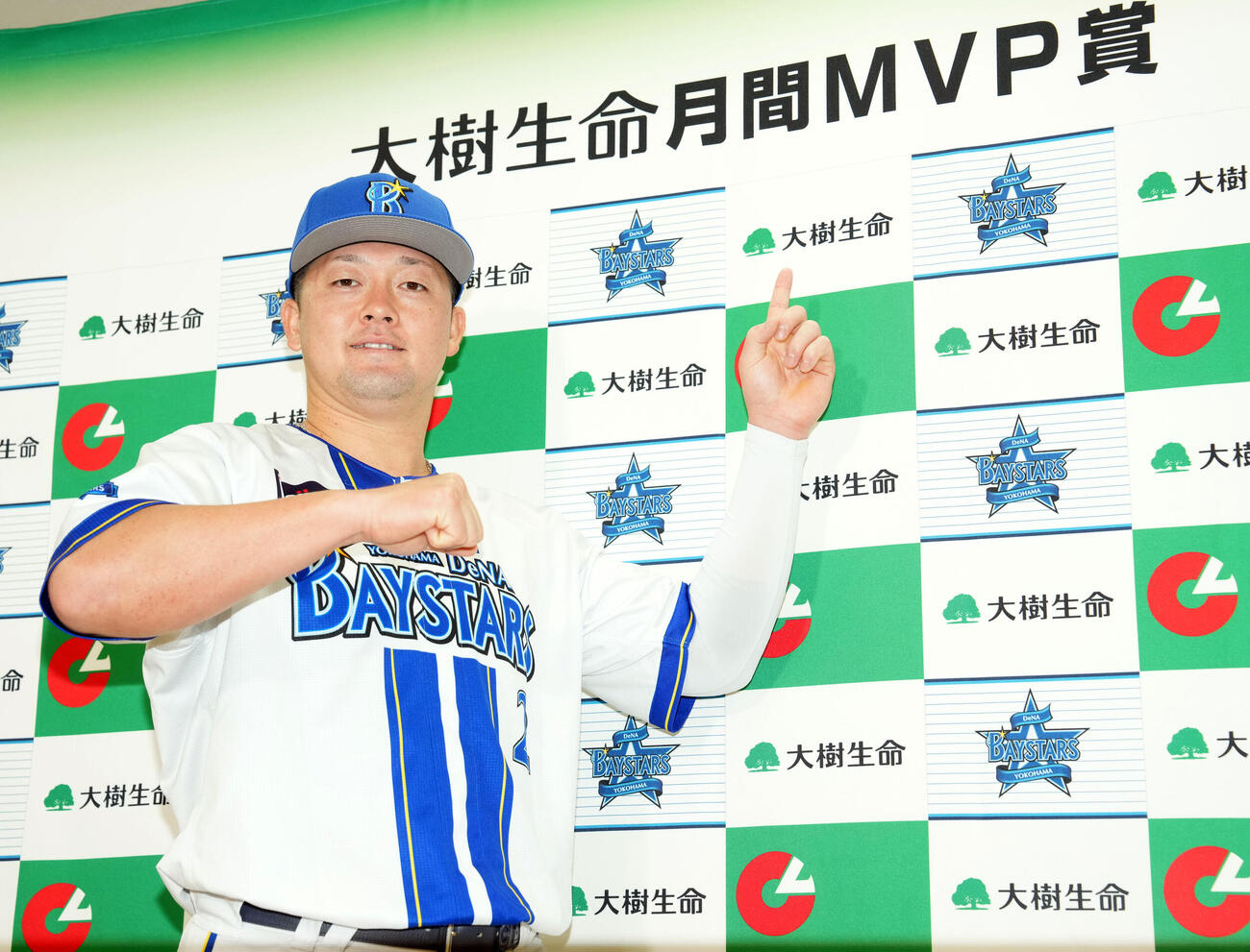 7月の月間MVPに輝いたDeNA牧秀悟（撮影・たえ見朱実）